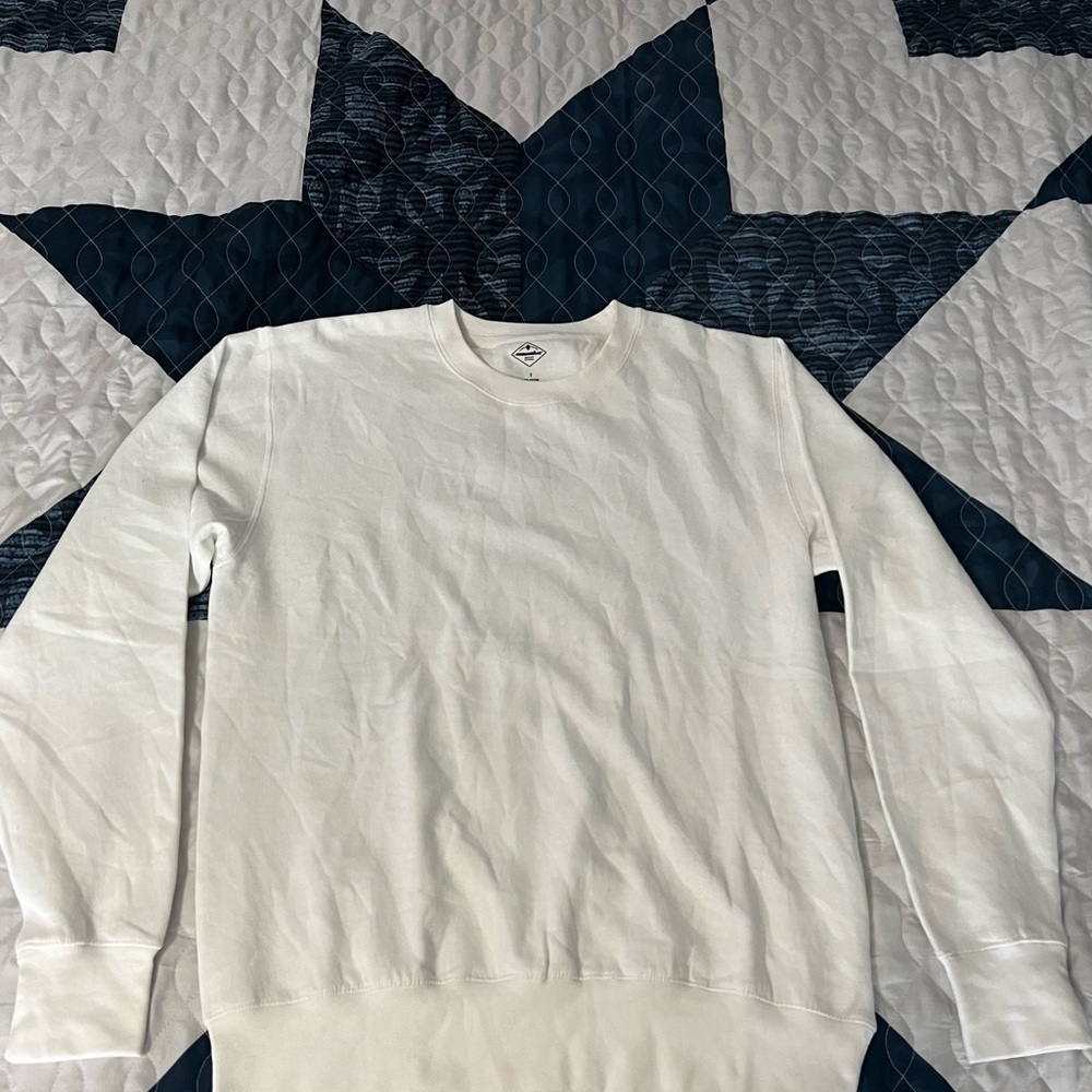 White crewneck